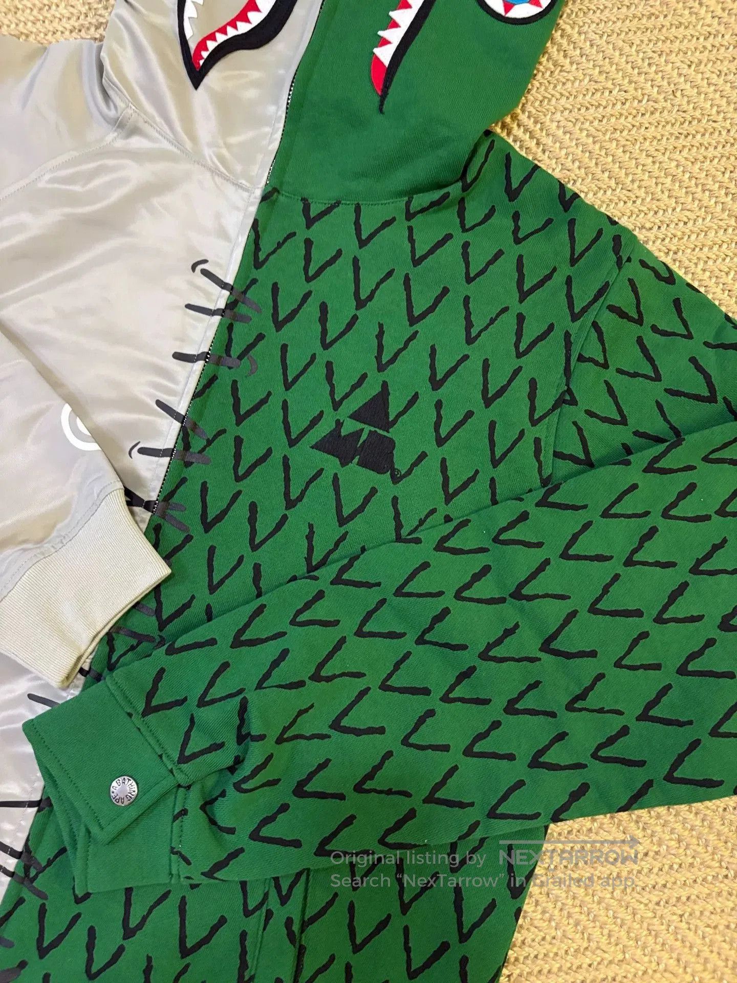 Bape Bape x Ambush Spliced Shark Hoodie. Size US M / EU 48-50 / 2 - 4 Thumbnail