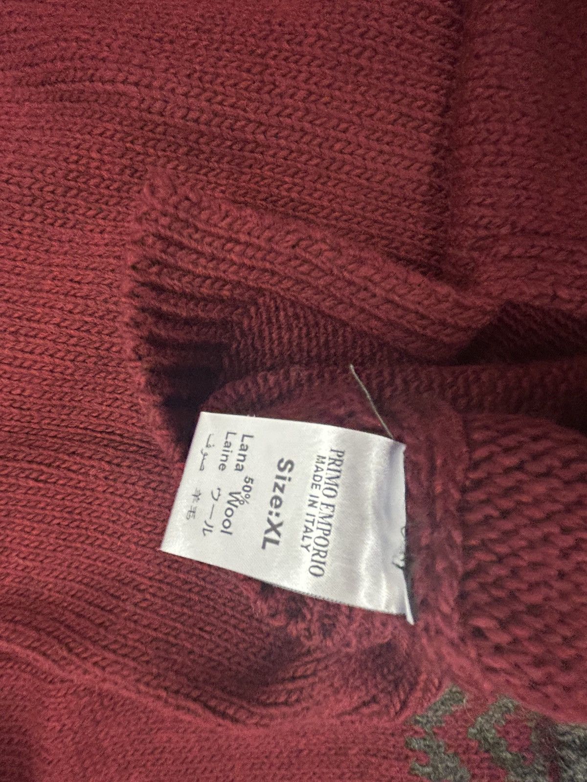 Other Primo Emporio Made in Italy Wool Blend Cardigan - NWT Size US XL / EU 56 / 4 - 6 Thumbnail
