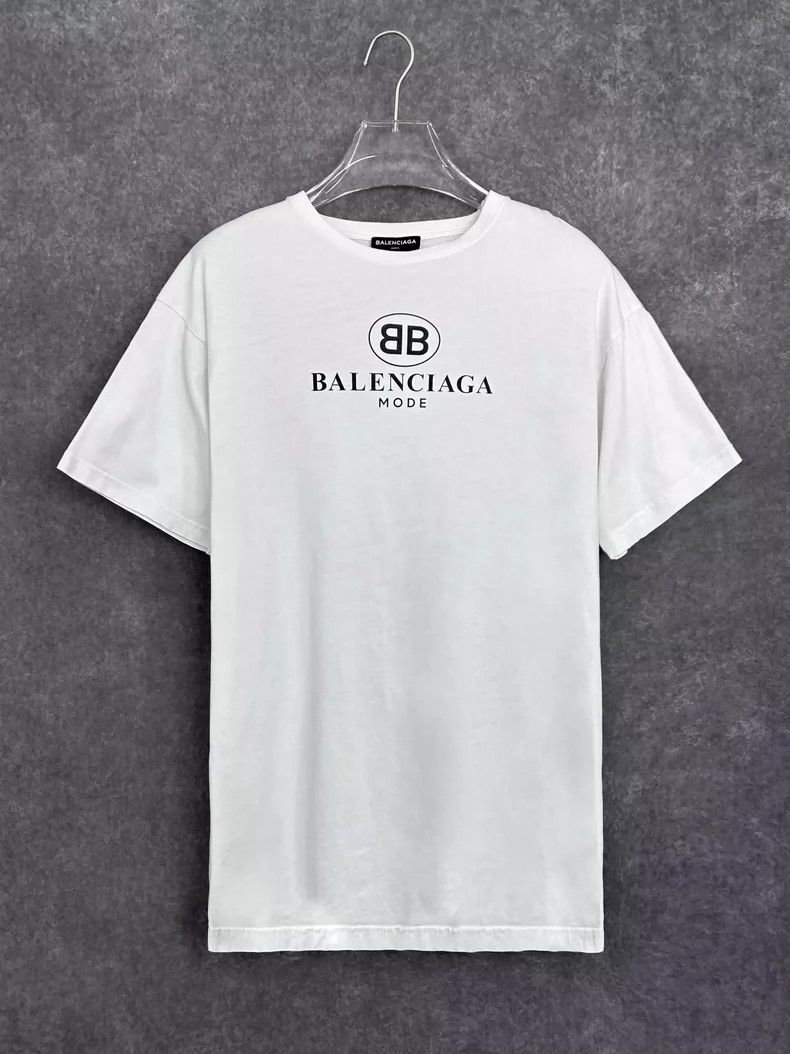 Balenciaga Balenciaga Logo printed round neck short sleeve T-shirt Size US XS / EU 42 / 0 - 1 Thumbnail