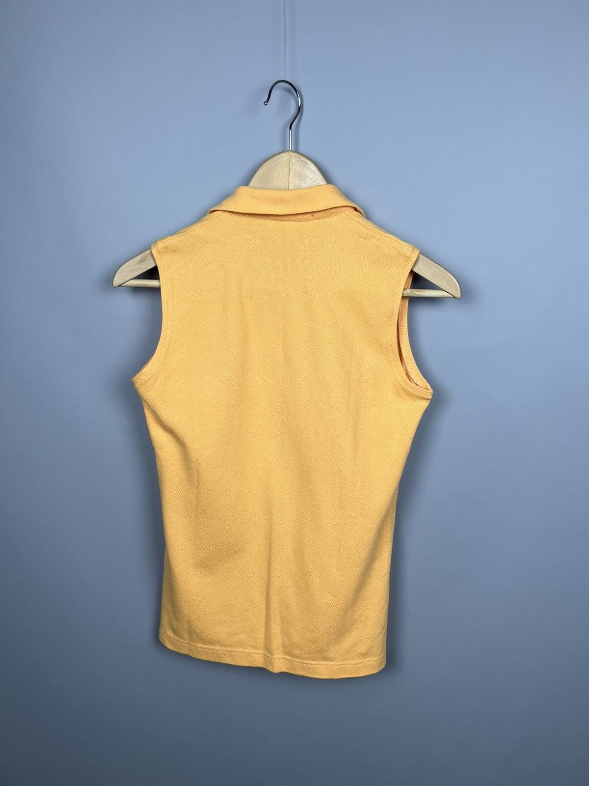 Loro Piana Loro Piana women's sleeveless cotton polo shirt orange tee Size M / US 6-8 / IT 42-44 - 6 Thumbnail