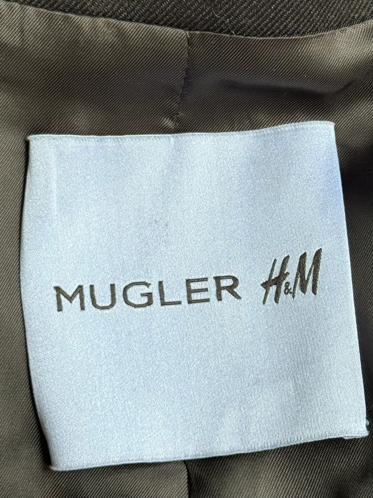 Mugler H&M x Mugler Structured Wool Blazer 42R EU52 Size 42R - 5 Thumbnail