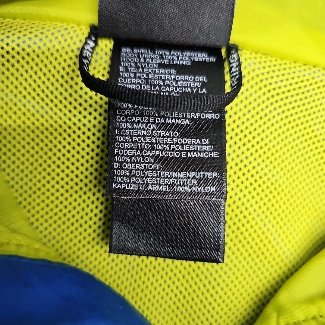 The North Face The North Face Windbreaker Hooded Jacket Men 2XL Blue & Yellow Size US XXL / EU 58 / 5 - 4 Thumbnail