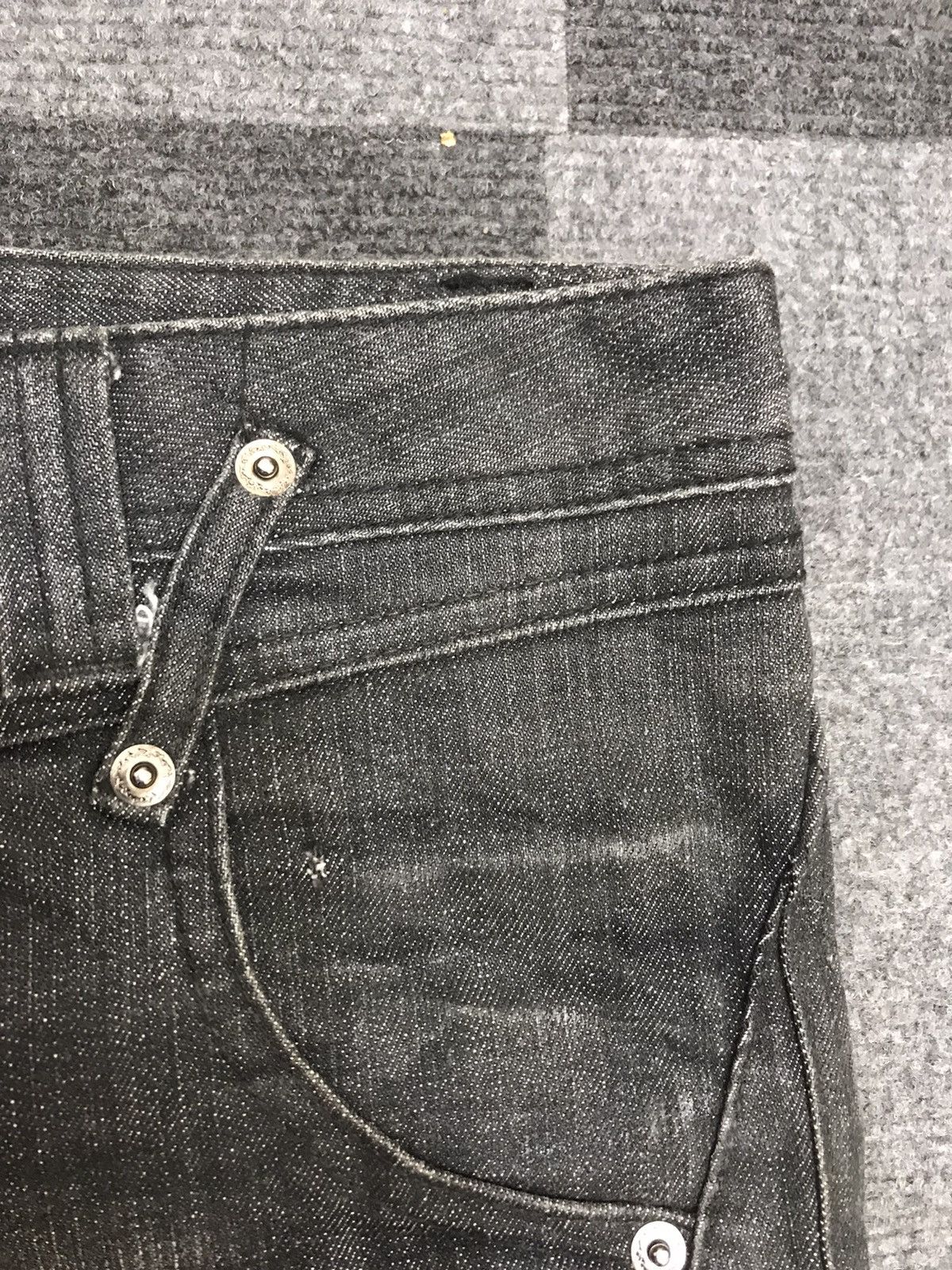 Tornado Mart 💥DESIGNER💥TORNADO MART JAPAN RARE FADES SKINNY DENIM F179 Size 28" / US 6 / IT 42 - 9 Thumbnail
