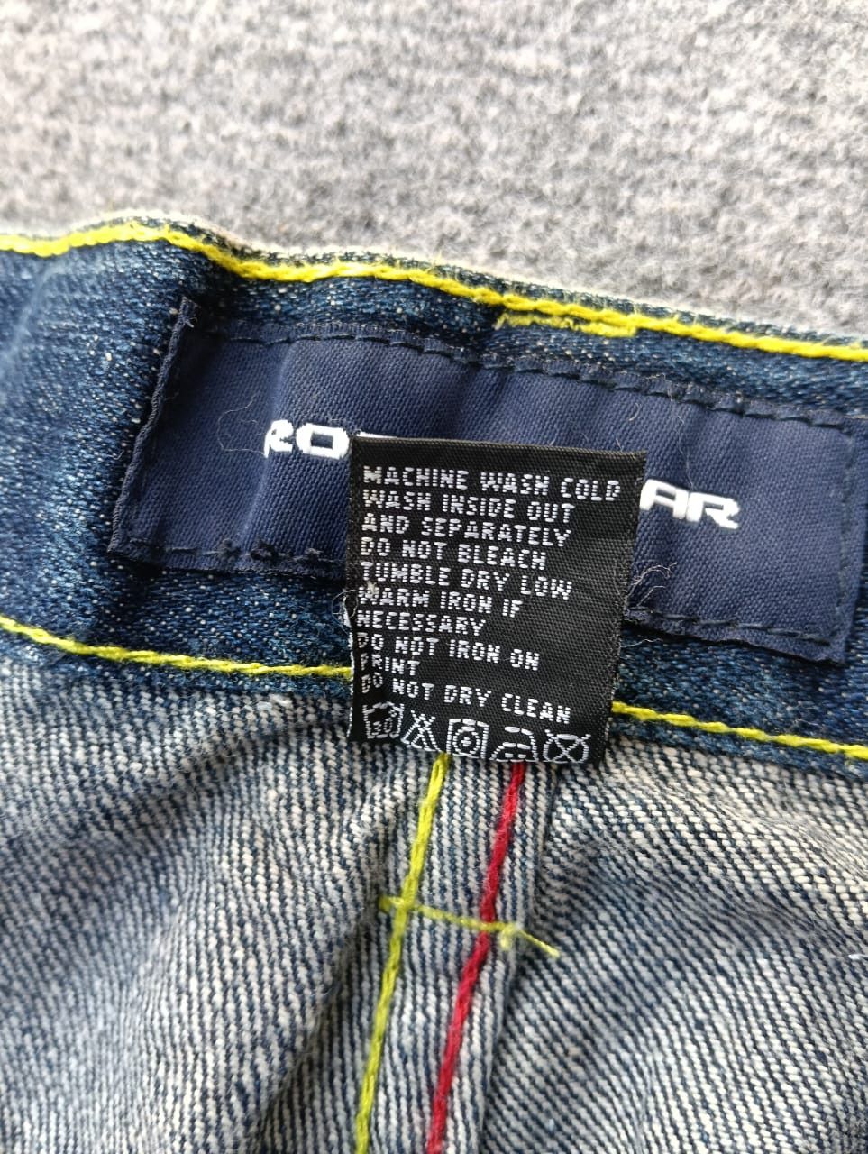 Rocawear Vintage Rocawear Baggy Embroidered Graphic Jeans Y2K. Size US 38 / EU 54 - 4 Thumbnail