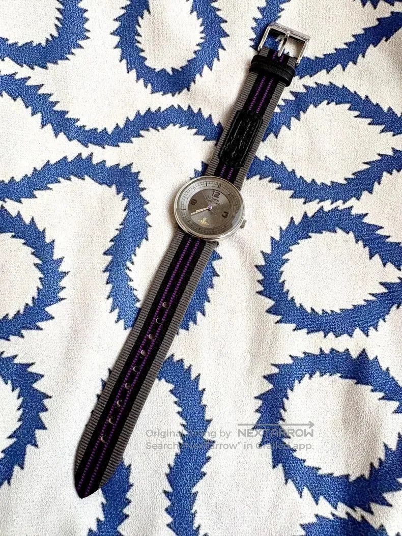 Vivienne Westwood Vivienne Westwood Gray Purple Canvas Watch. Size ONE SIZE - 1 Thumbnail