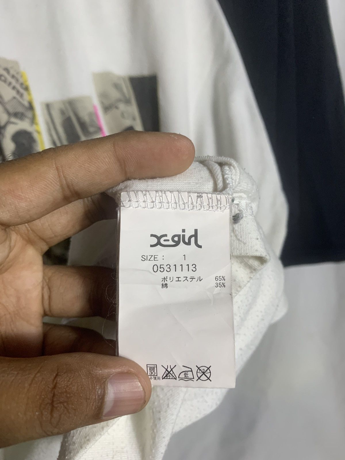X-Girl Xgirl Japan Raglan Boxy shirt Size M / US 6-8 / IT 42-44 - 10 Thumbnail