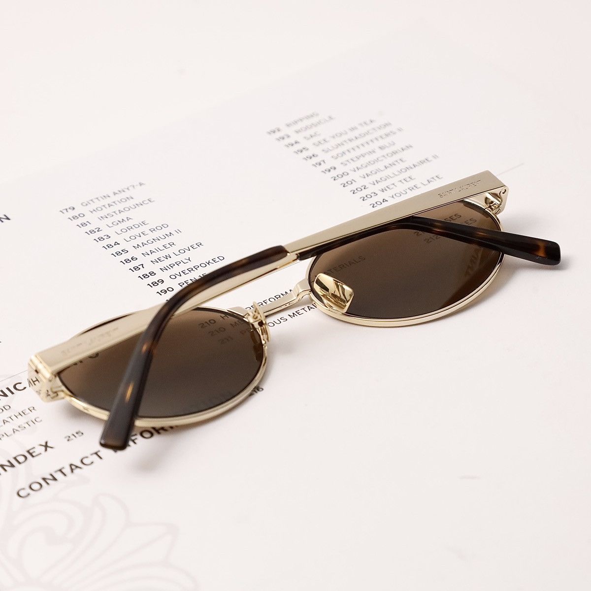 Saint Laurent Paris SAINT LAURENT SL 692 SUNGLASSES Size ONE SIZE - 10 Thumbnail