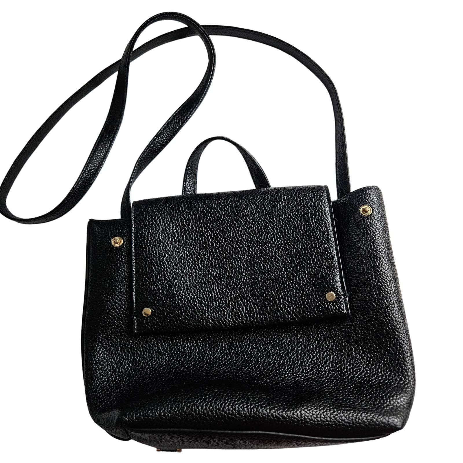 Other EUC A New Day Convertible Faux Leather Flap Closure Backpack Size ONE SIZE - 1 Thumbnail
