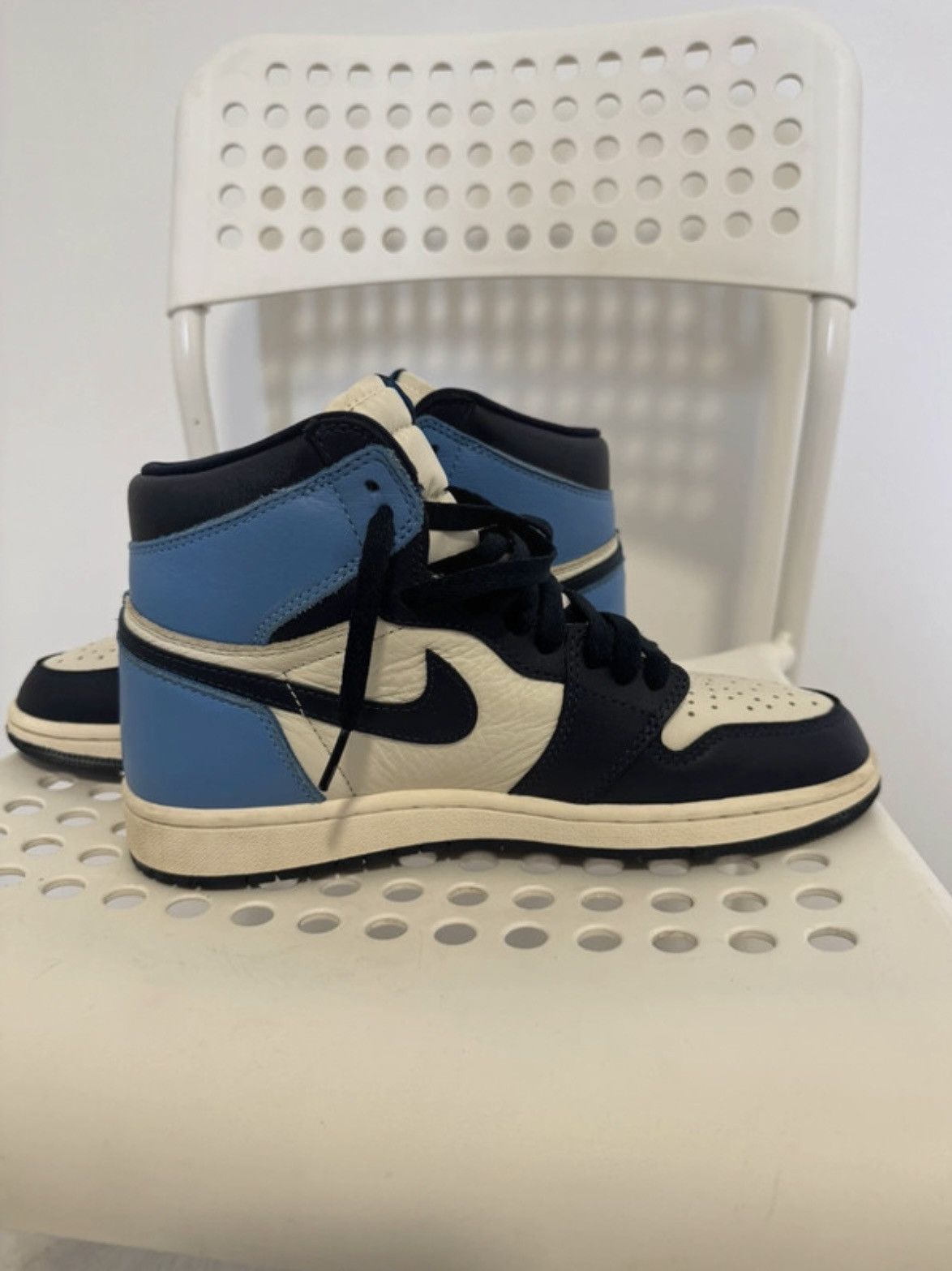 Nike Jordan 1 Retro High Obsidian Size US 7 / IT 37 - 5 Thumbnail