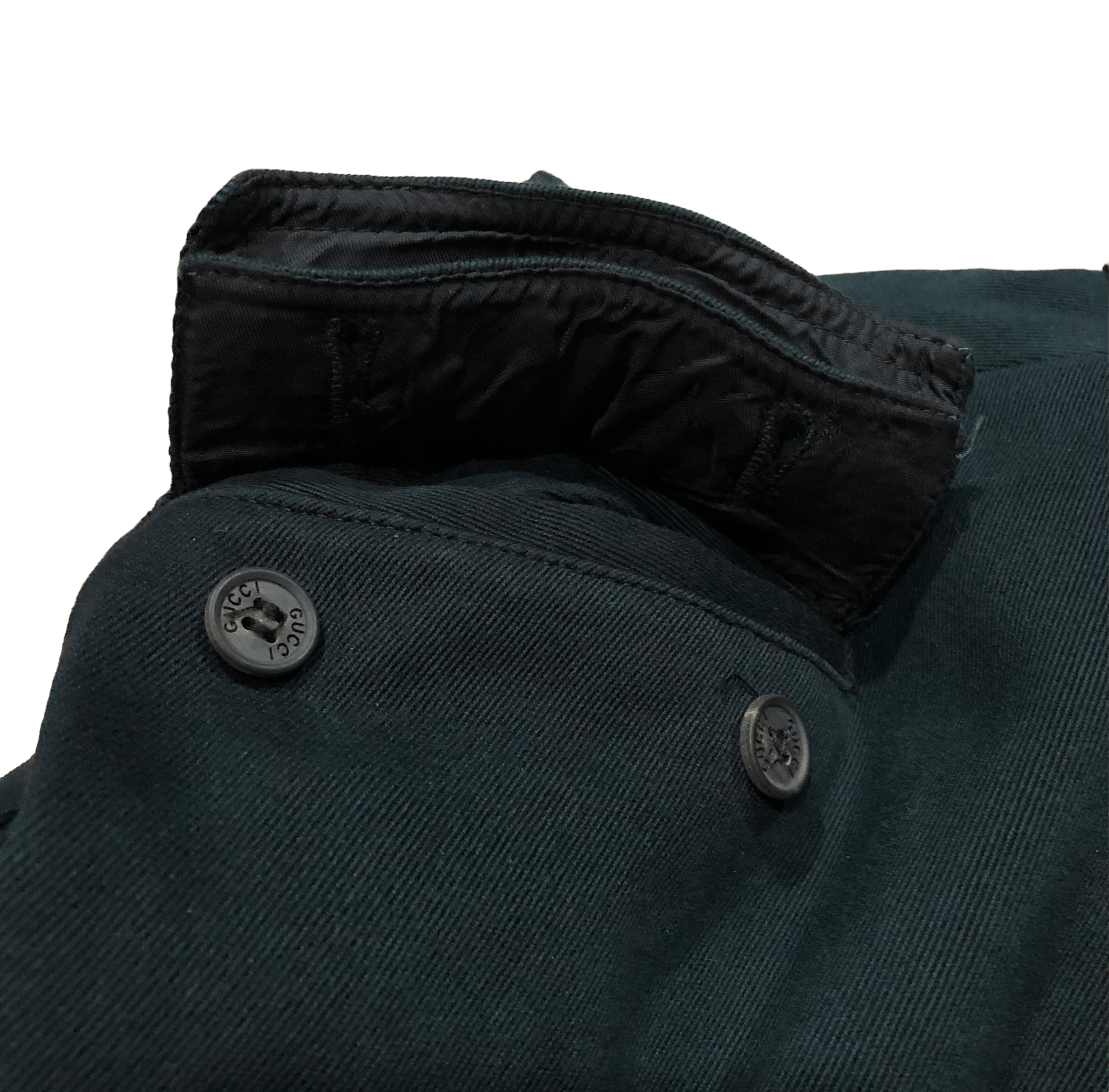 Gucci Vintage Gucci 90s By Tom Ford Heavy Cotton Cargo Pants Size US 33 - 17 Thumbnail