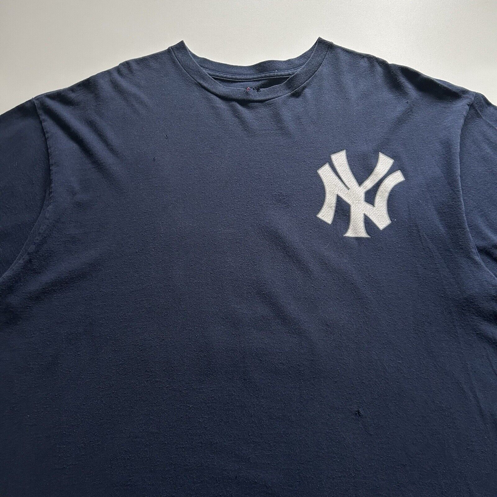 MLB Vintage New York Yankees MLB Majestic Graphic T Shirt 2XL Size US XXL / EU 58 / 5 - 2 Thumbnail