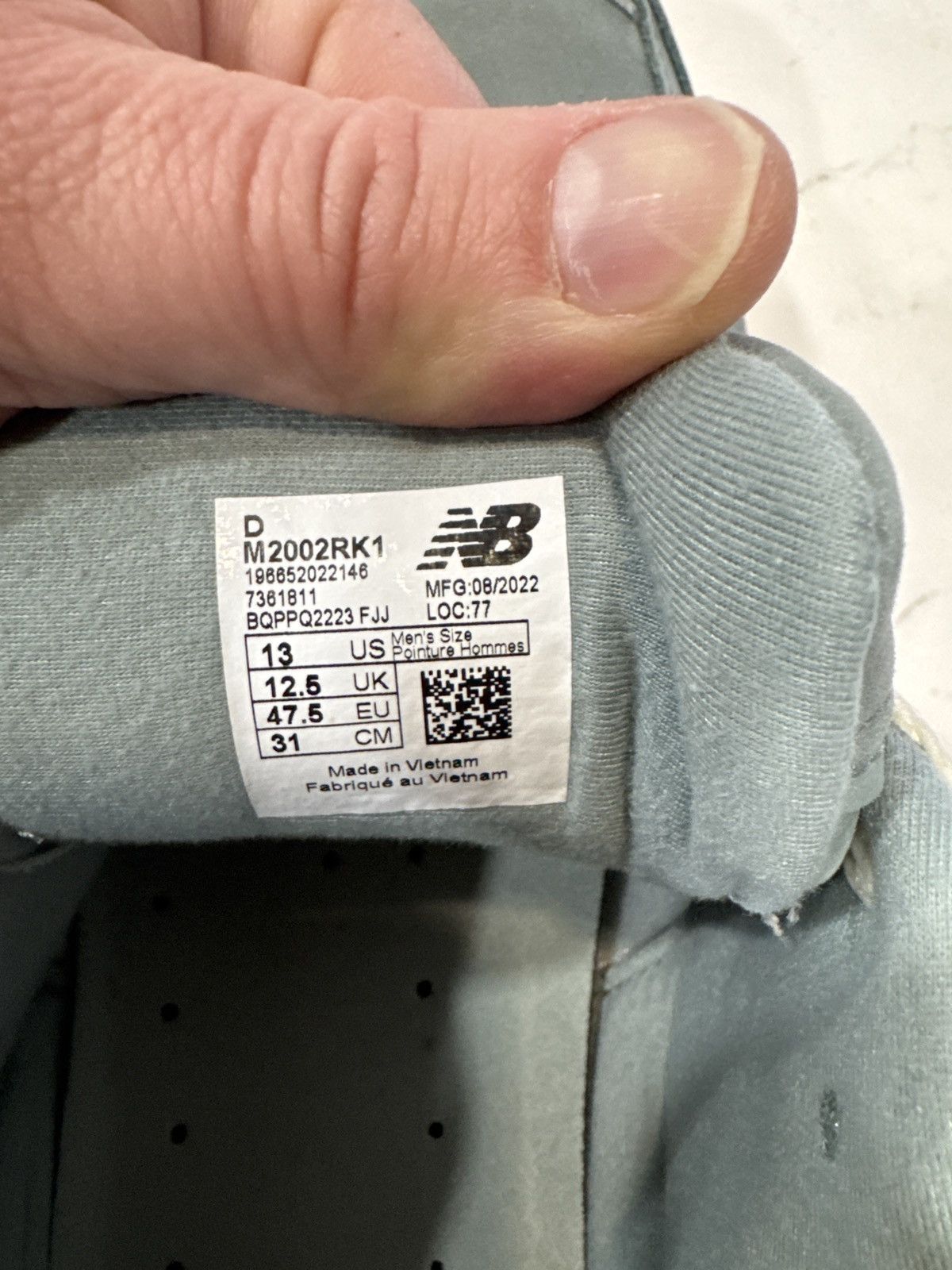 New Balance New Balance x Kith 2002R Pistachio Sz 13 Size US 13 / EU 46 - 5 Thumbnail
