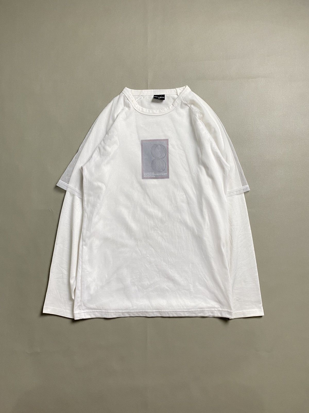 Beauty Beast × If Six Was Nine × Japanese Brand Do Calme Double Layer Fishnet Longsleeve Size US M / EU 48-50 / 2 - 1 Thumbnail