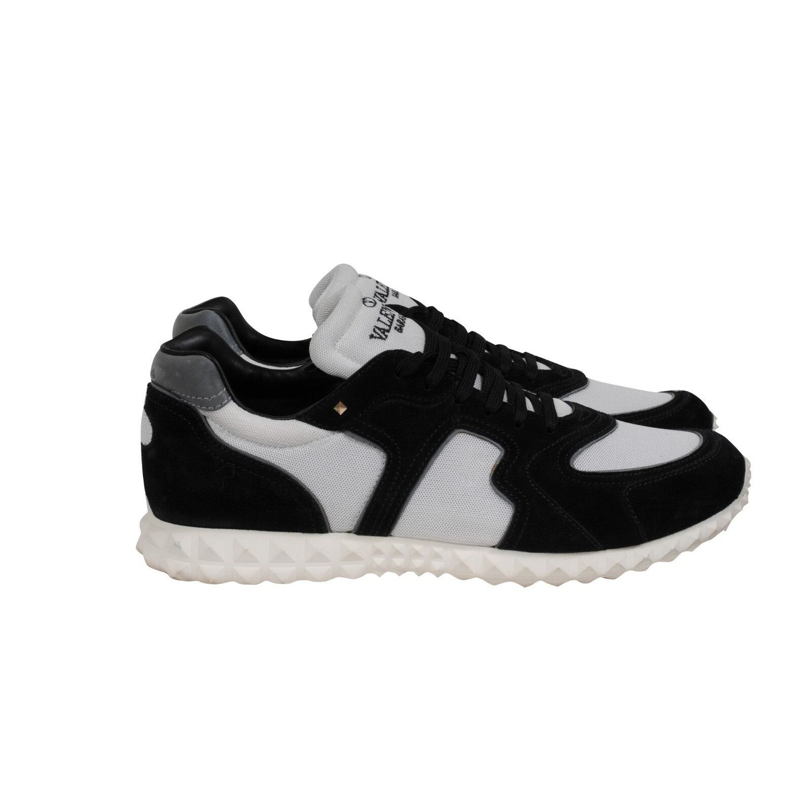 Valentino Soul Am Sneakers White Black Trainer Size US 12 / EU 45 - 8 Thumbnail