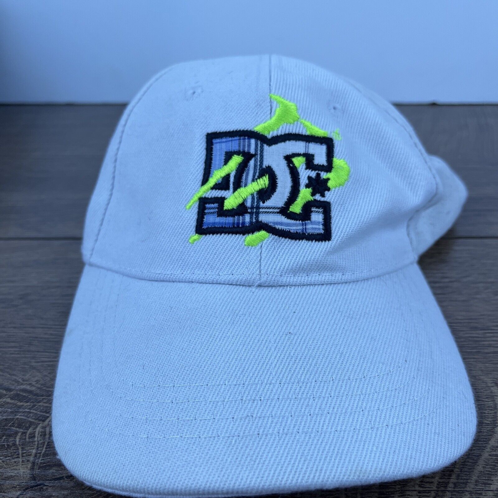 DC Comics DC Hat DC Comics White Hat Adjustable Adult Size Hat White C Size ONE SIZE - 1 Thumbnail