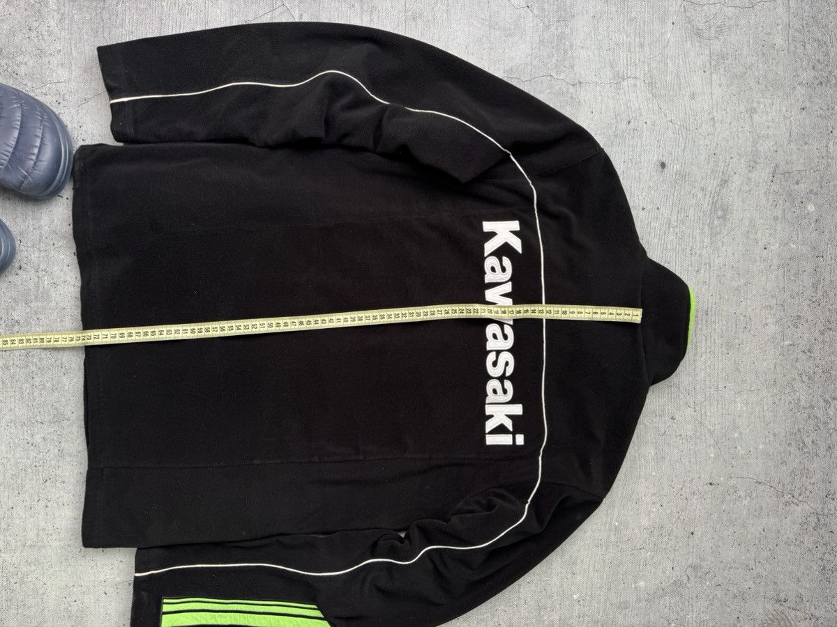 Japanese Brand Vintage Kawasaki Fleece Racing Sherpa Jacket Y2K M/L Size US L / EU 52-54 / 3 - 9 Thumbnail