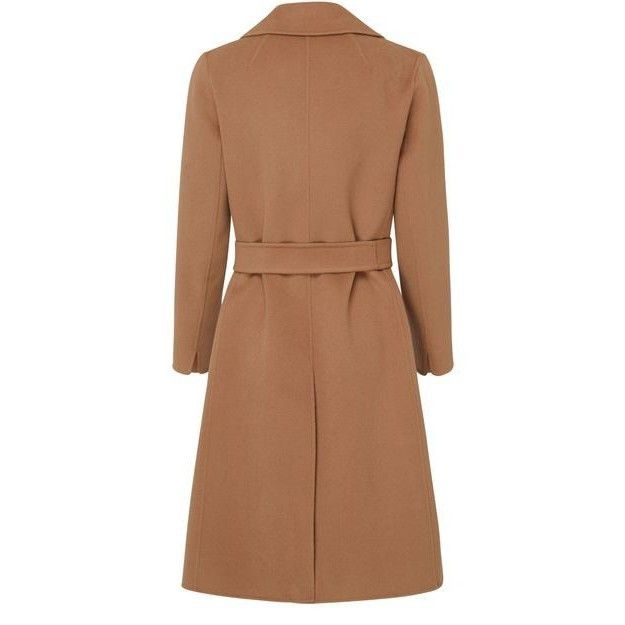 Max Mara MAX MARA Pauline Belted Brown Wool Long Coat New & Authentic Size M / US 6-8 / IT 42-44 - 2 Thumbnail