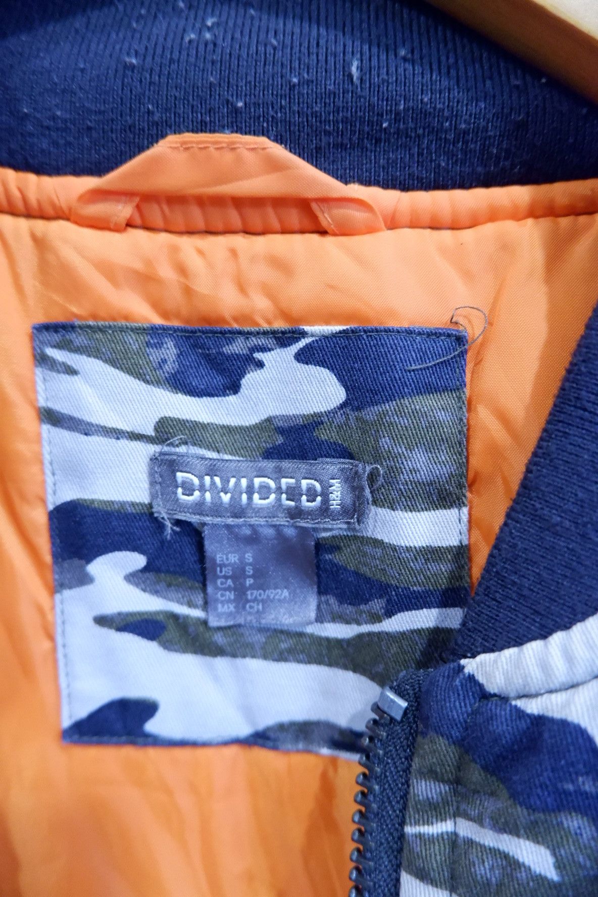 Other Divided Patchwork Camo Bomber Jacket Oversized Size US M / EU 48-50 / 2 - 7 Thumbnail