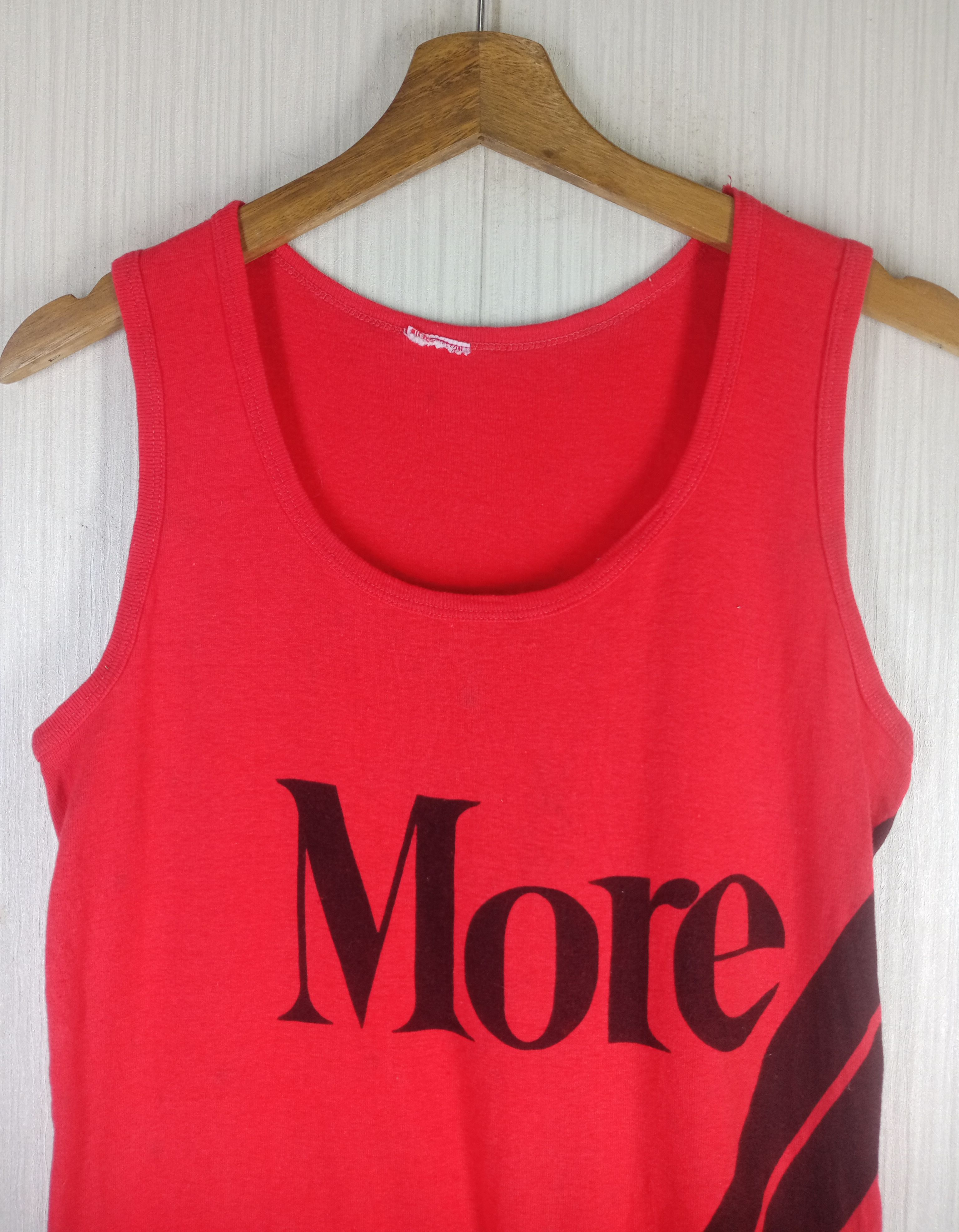 Vintage Rare Vintage 80s MORE Cigarette Tank Top Size US S / EU 44-46 / 1 - 2 Thumbnail