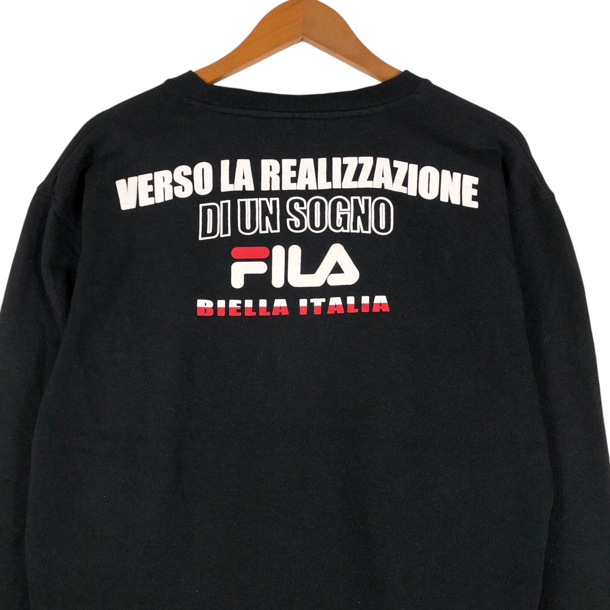 Fila FILA Biella Italia Back Logo Crewneck Sweatshirt Size US L / EU 52-54 / 3 - 6 Thumbnail