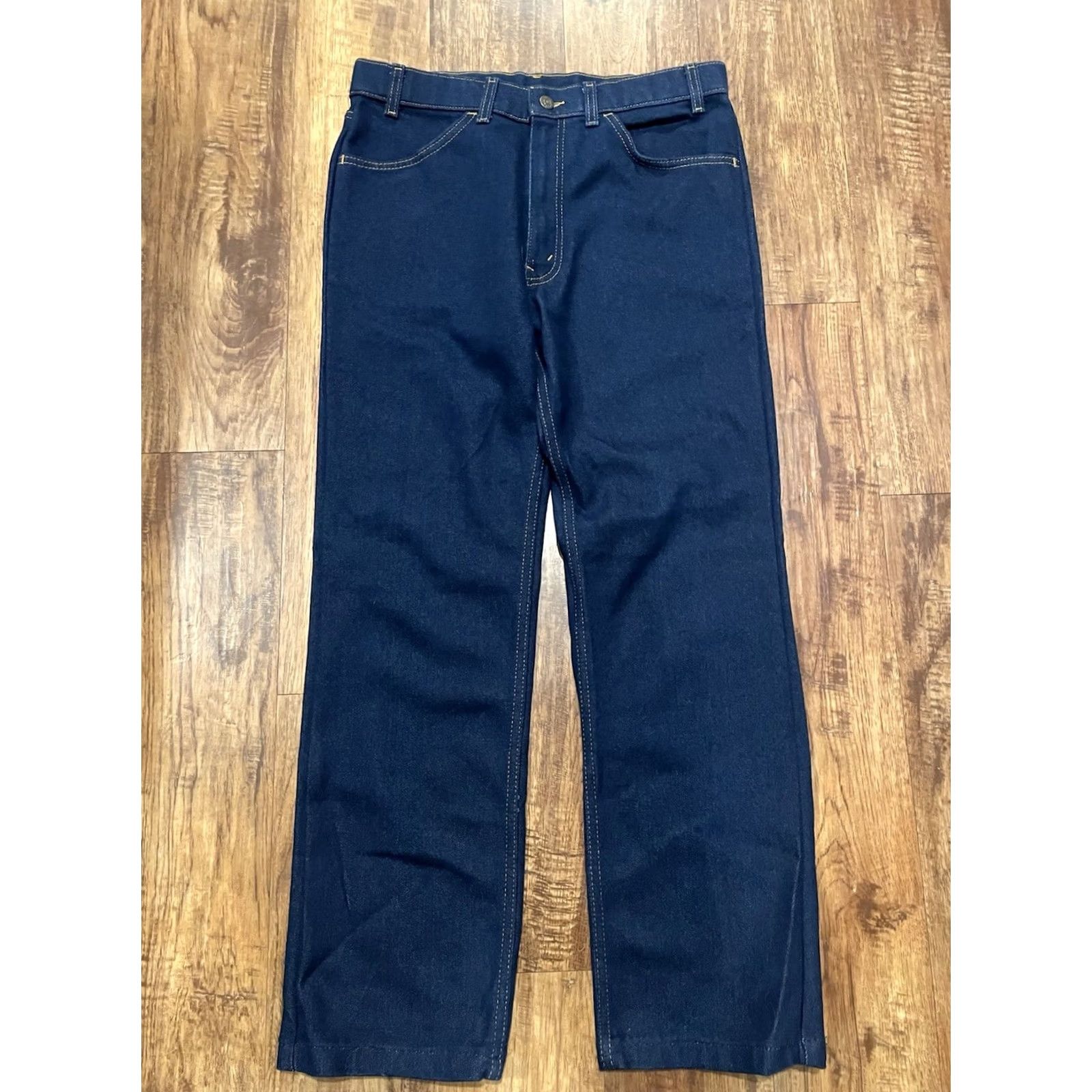 Levi's LEVI'S Jeans 32x28 500 Series Regular Straight Denim Blue USA Vintage Size US 32 / EU 48 - 5 Thumbnail