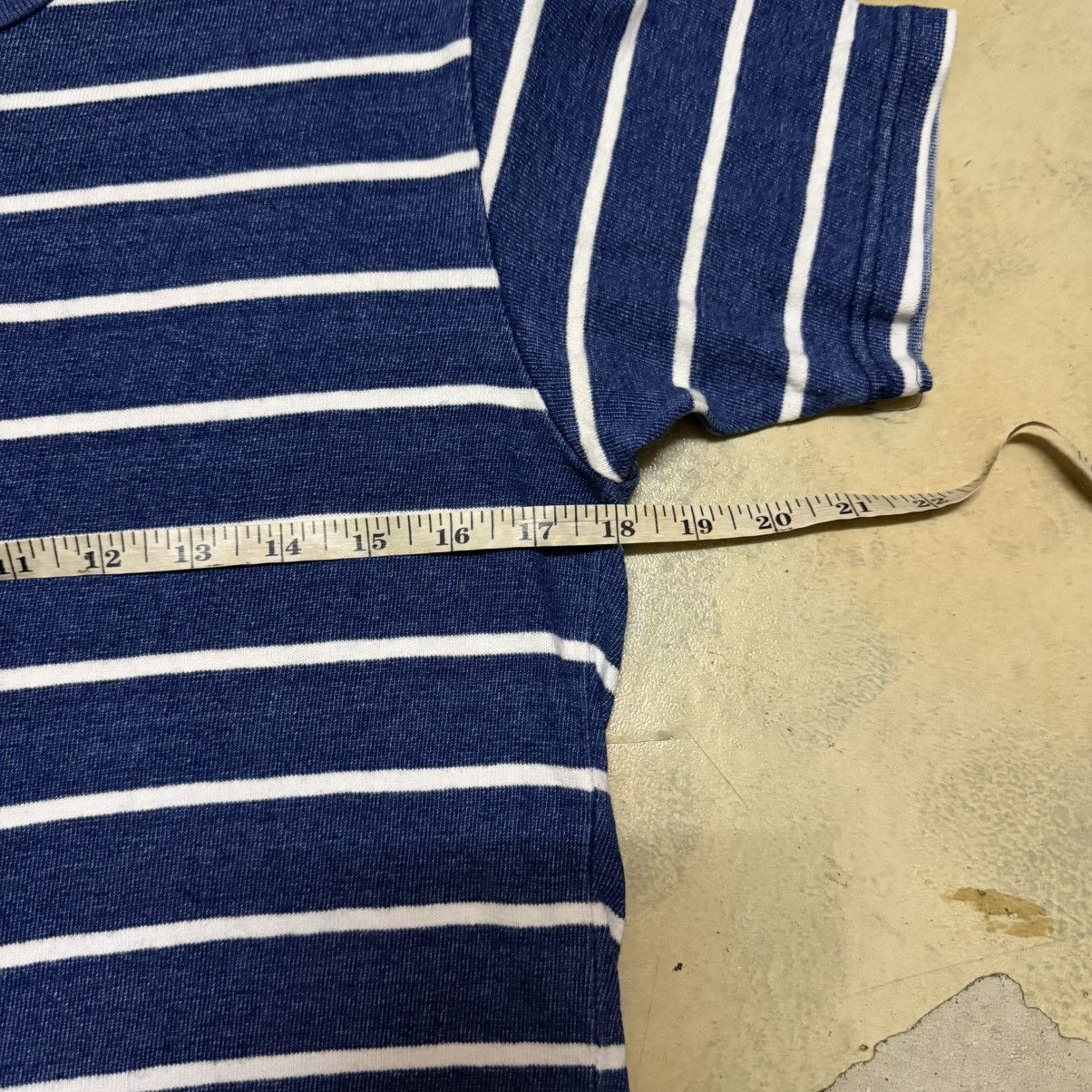 Blue Blue Japan Blue/Blue Japan Stripes T Shirt Size US S / EU 44-46 / 1 - 3 Thumbnail