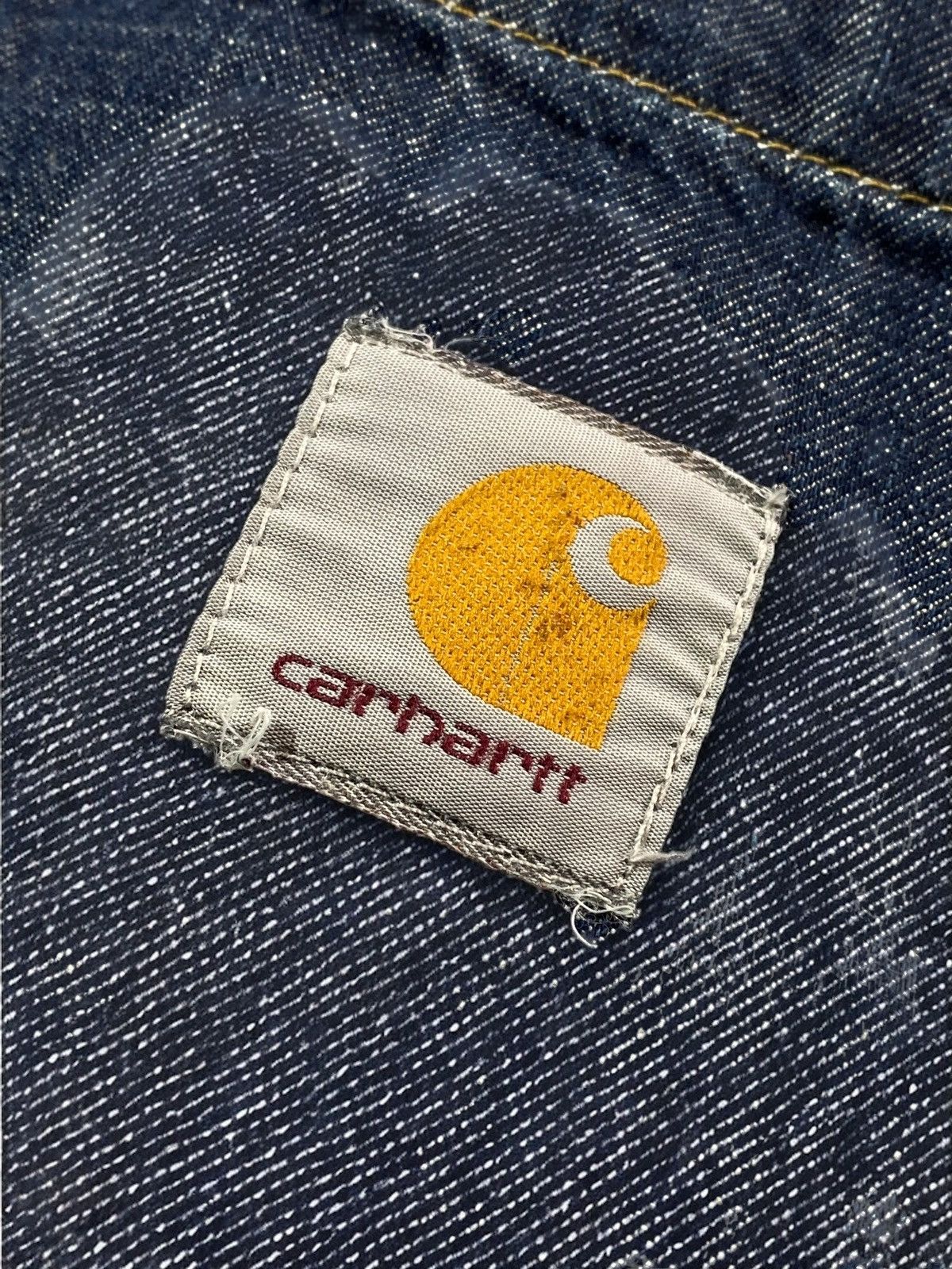 Carhartt 🔥 Y2K CARHARTT DUTY PANT USA WORKWEAR WIDE FIT TECH DENIM Size US 34 / EU 50 - 15 Thumbnail