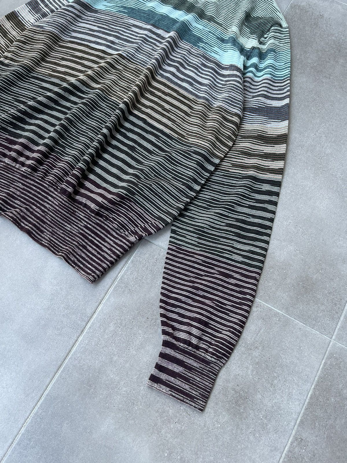 Missoni !DS! AW23 Missoni Striped Wool Sweater Size US L / EU 52-54 / 3 - 5 Thumbnail