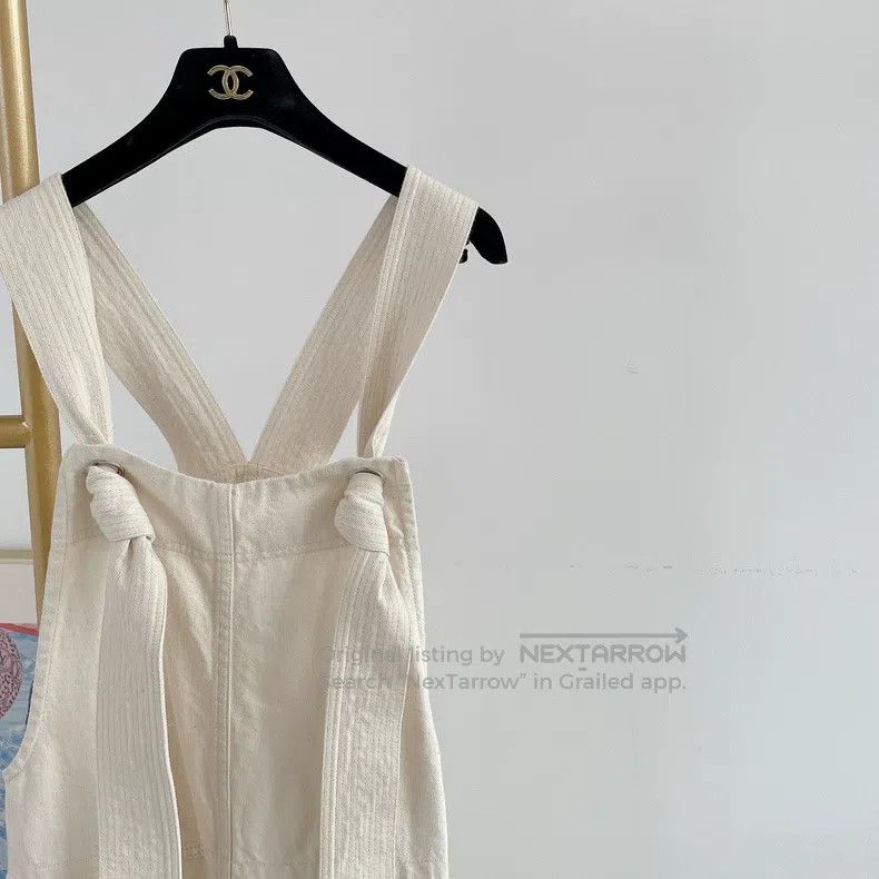 Jil Sander size 34 Long Suspender Dress