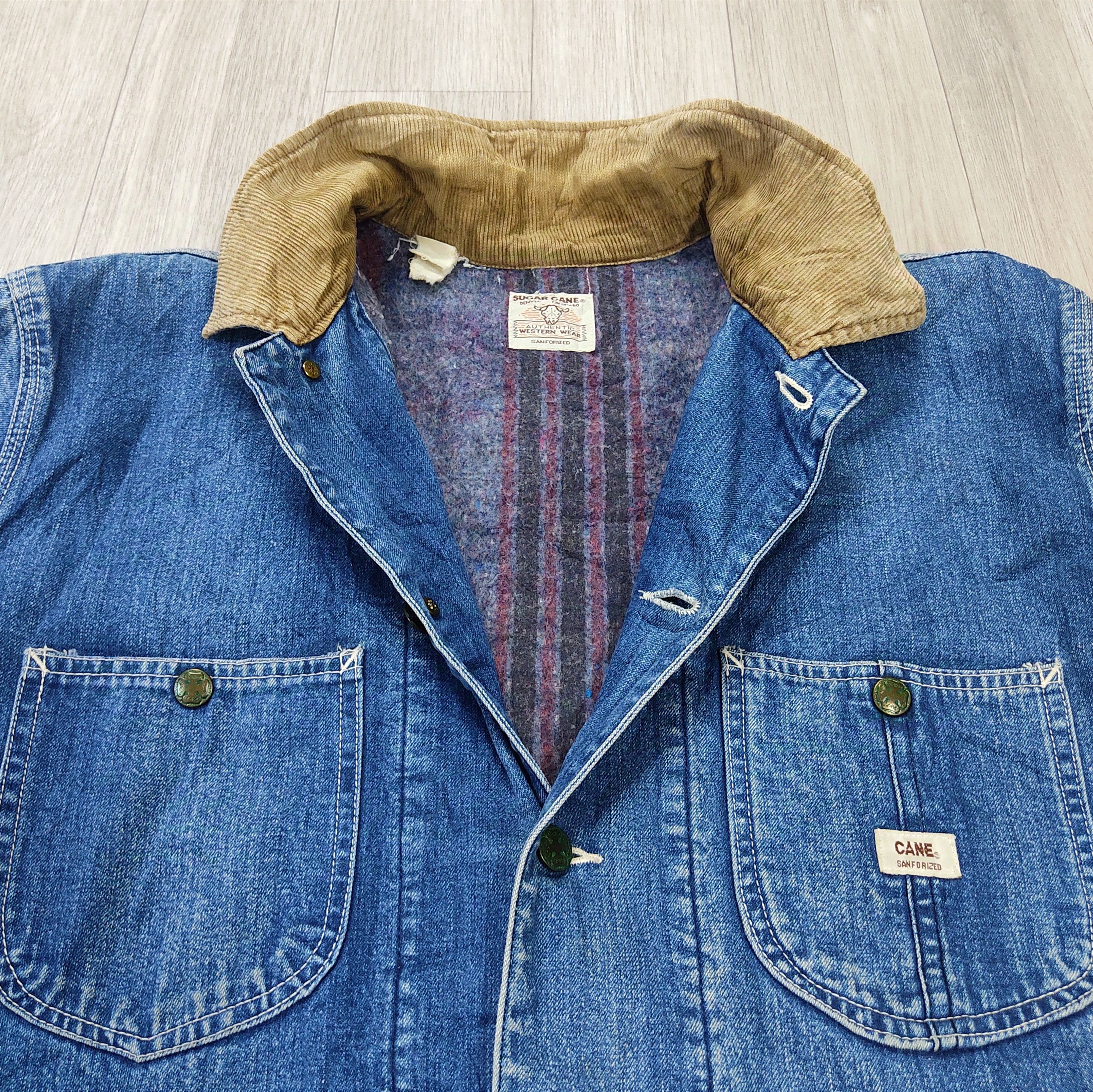 Sugar Cane Vintage Sugar Cane Blanket Lined Sanforized Chore Jacket Size US L / EU 52-54 / 3 - 10 Thumbnail