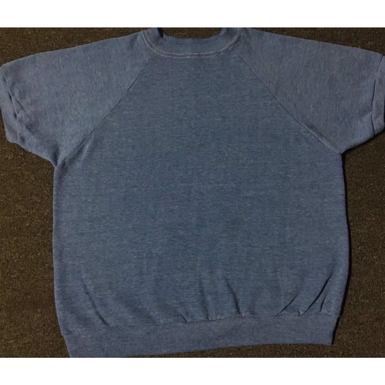 Vintage VINTAGE Biker Sweatshirt Shirt XS Blue 80s 90s Grunge Skate Surf Track USA College University Retro Punk Rock Mens Size US XS / EU 42 / 0 - 2 Thumbnail