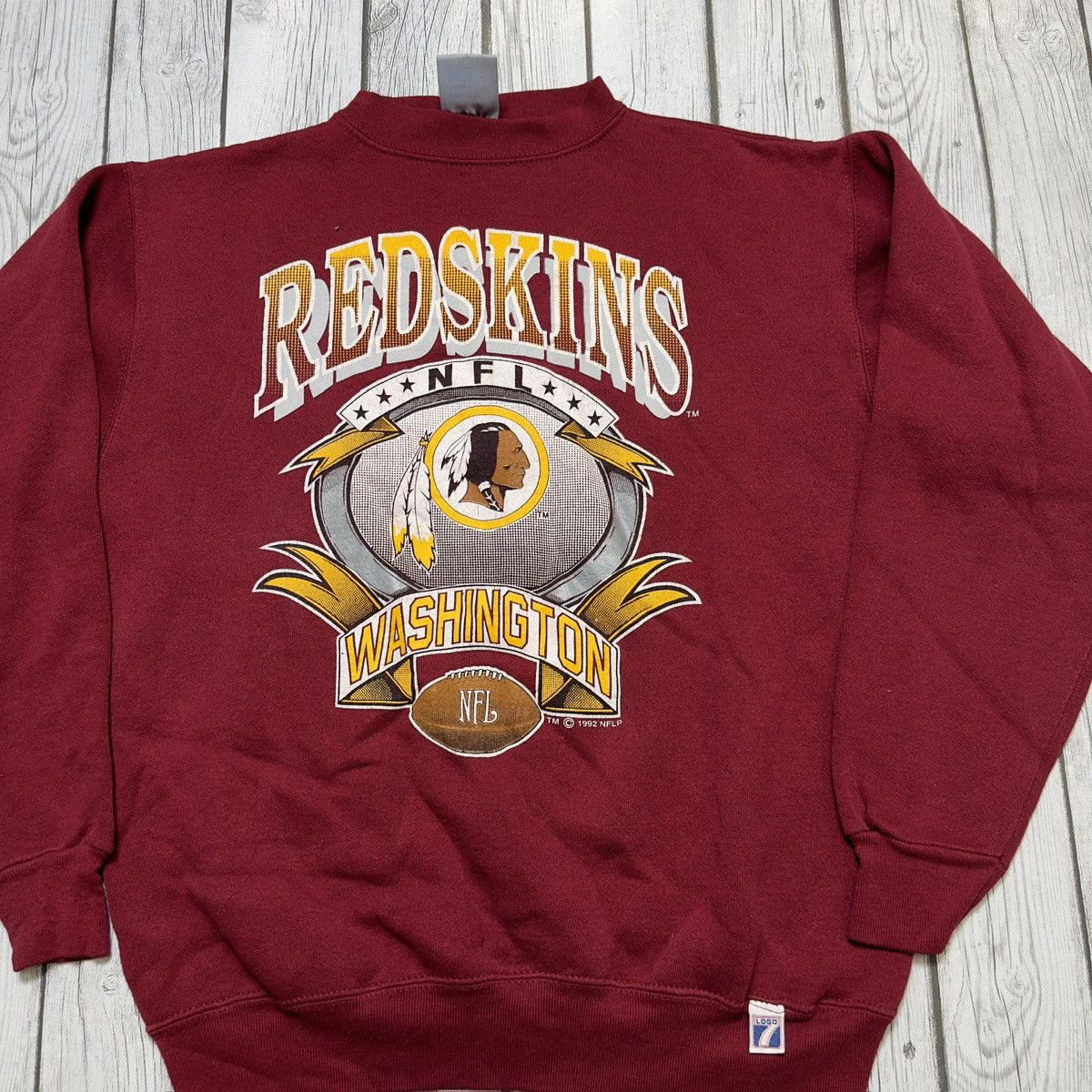 Logo 7 × NFL × Vintage Vintage Washington Redskins sweatshirt Size US M / EU 48-50 / 2 - 3 Thumbnail