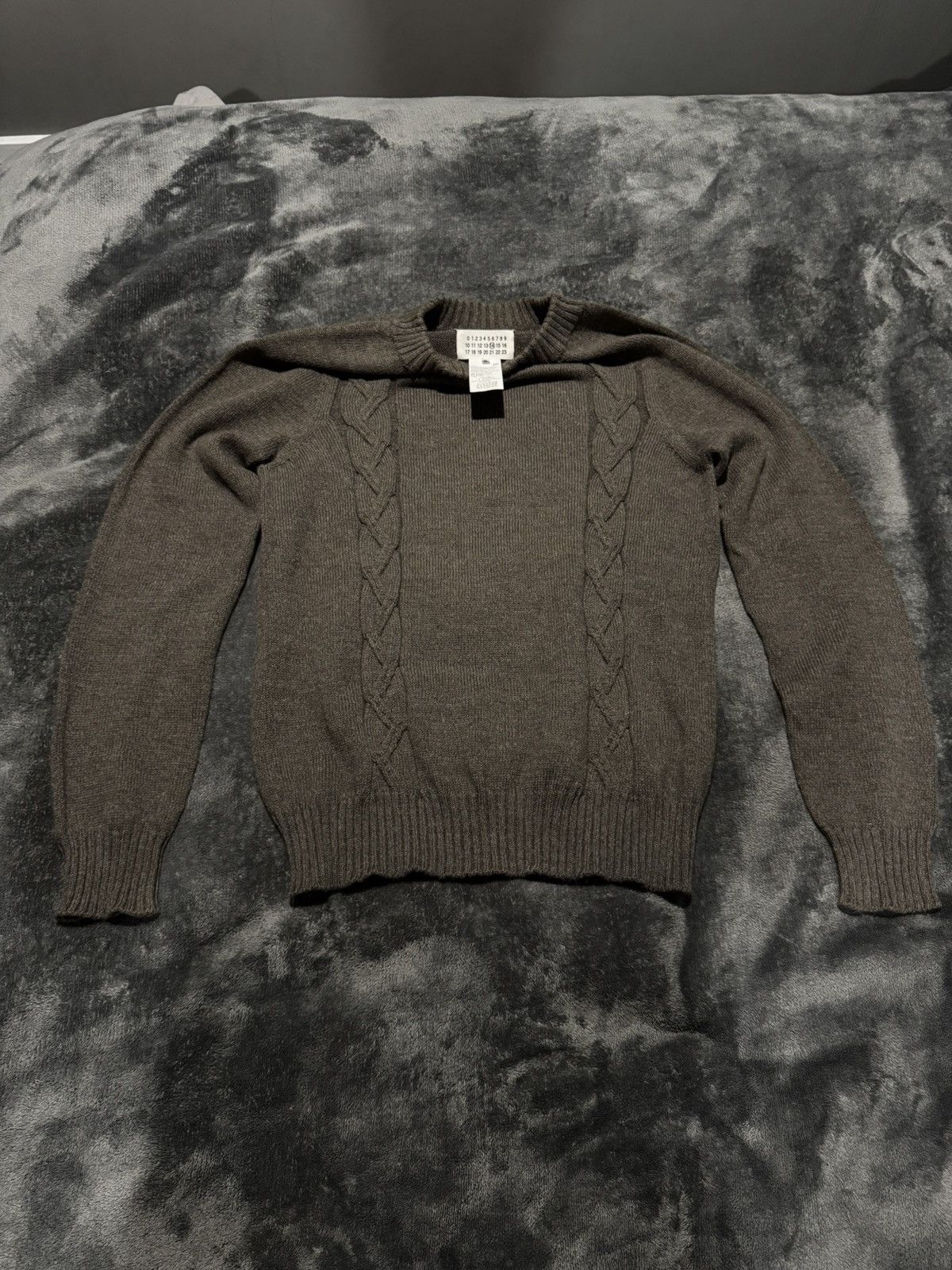 Maison Margiela Maison Margiela Sweater Brown - SS16 - Alpaca Wool Size US M / EU 48-50 / 2 - 1 Thumbnail