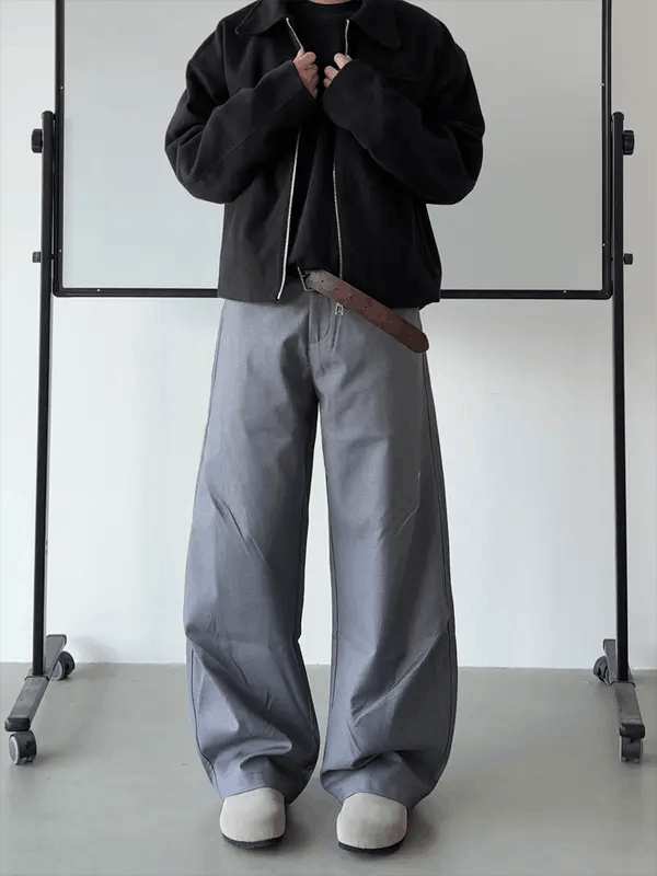 Japanese Brand Akiyama x Gotoh Loose Wide Leg Pants Size US 32 / EU 48 - 2 Thumbnail