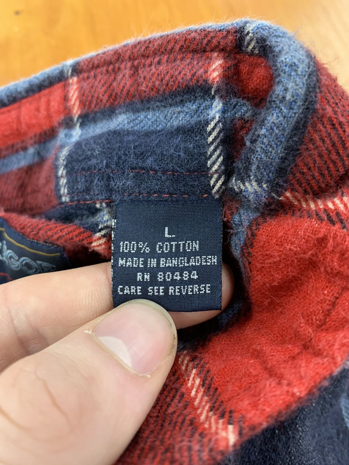 Vintage Vintage Flannel 1990s Macgregor Flannel Shirt Size US L / EU 52-54 / 3 - 2 Thumbnail