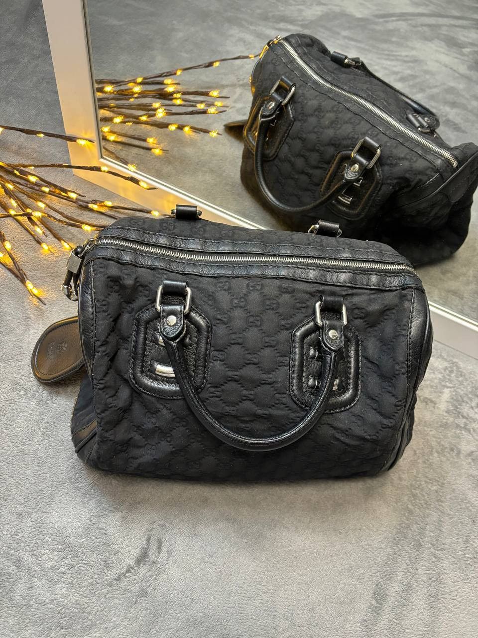 Gucci × Vintage Vintage Gucci monogram gg bag Size ONE SIZE - 1 Thumbnail