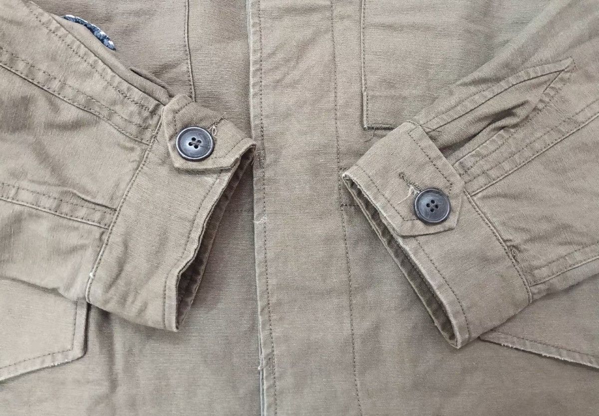Visvim VISVIM ACHSE JKT PATCHES (DMGD CHINO), Appliqué Jacket Size US S / EU 44-46 / 1 - 7 Thumbnail