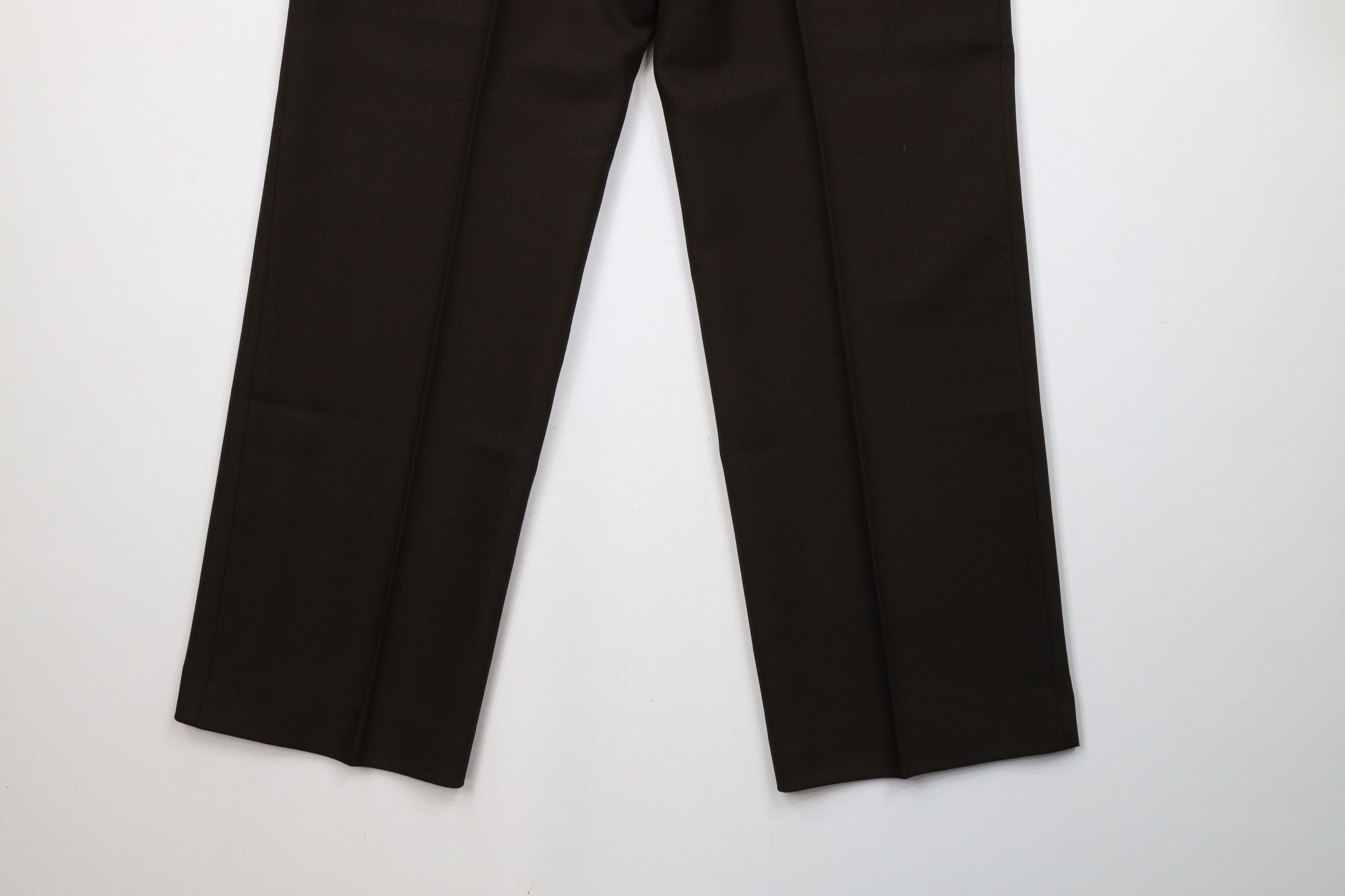 Vintage Vintage 90s Streetwear Flared Chino Pants Brown Polyester Size US 30 / EU 46 - 11 Thumbnail