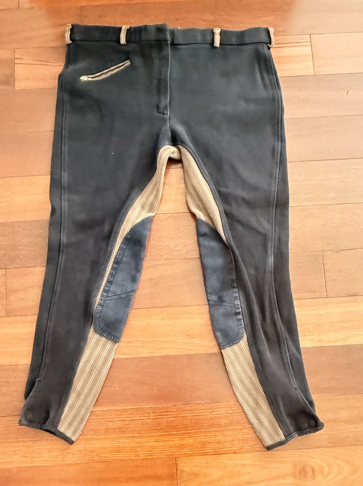Other Let's Ride TuffRider 17W x 23L Charcoal Brown Riding Pants Size 22" - 1 Thumbnail