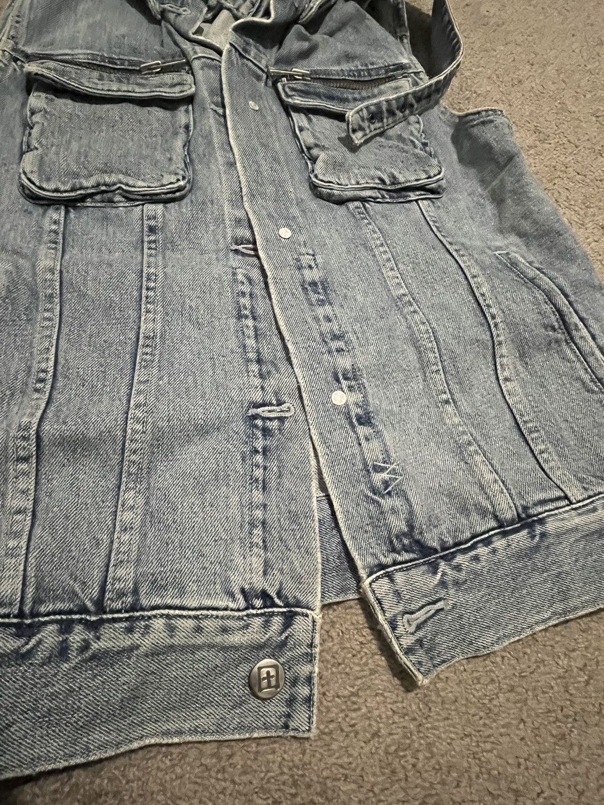 Ksubi Ksubi denim vest Size US M / EU 48-50 / 2 - 13 Thumbnail