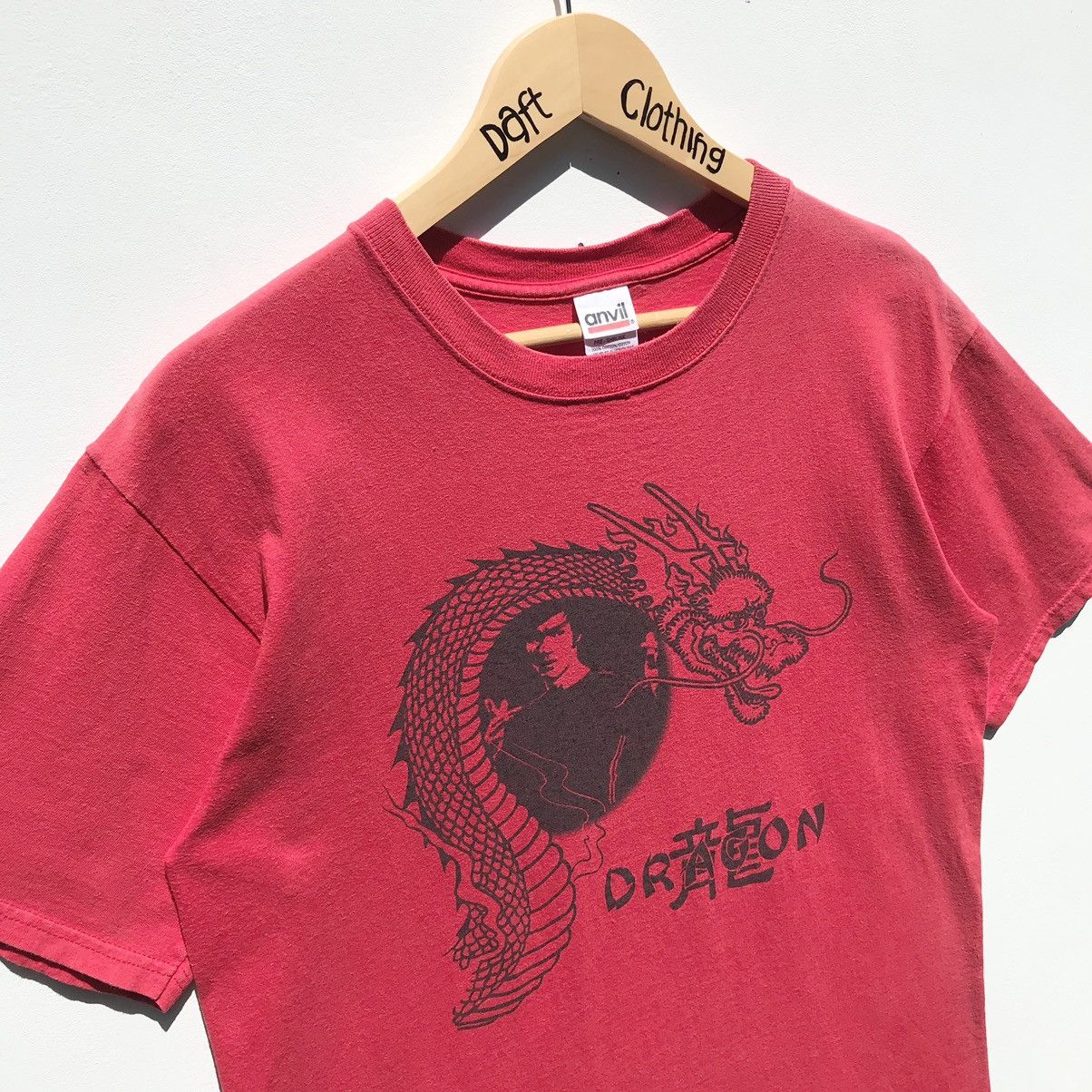Vintage Y2K Vintage Bruce Lee Woo Dragon Movie Tee SunFaded Size US M / EU 48-50 / 2 - 8 Thumbnail