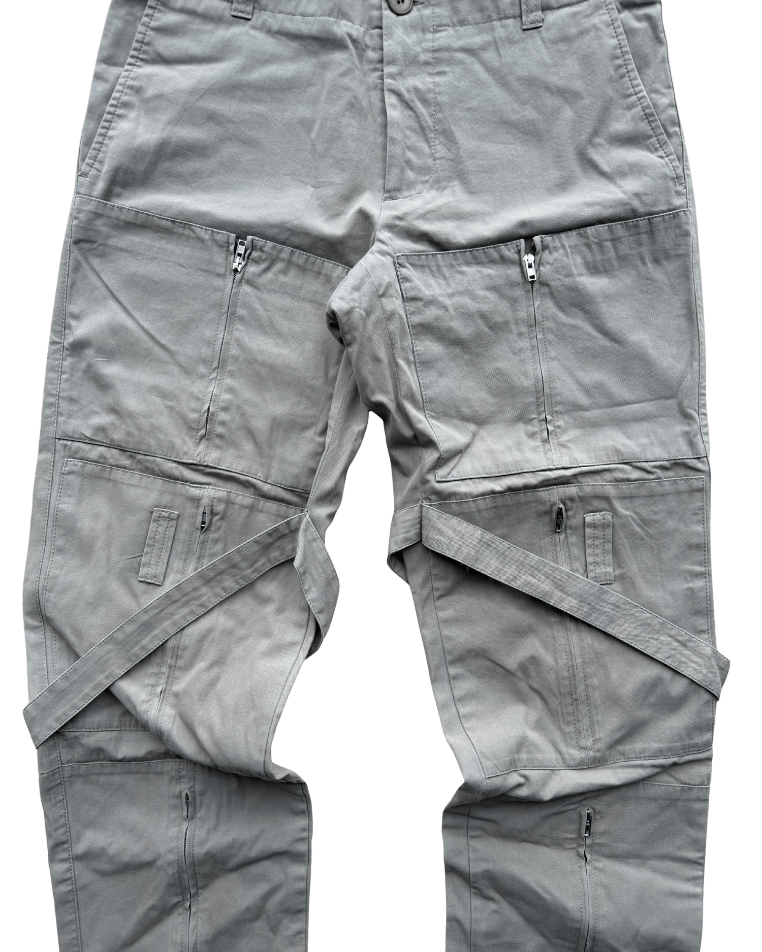 Helmut Lang Helmut Lang FW99 Multi-Zip Bondage Cargo Pants Size US 30 / EU 46 - 7 Thumbnail