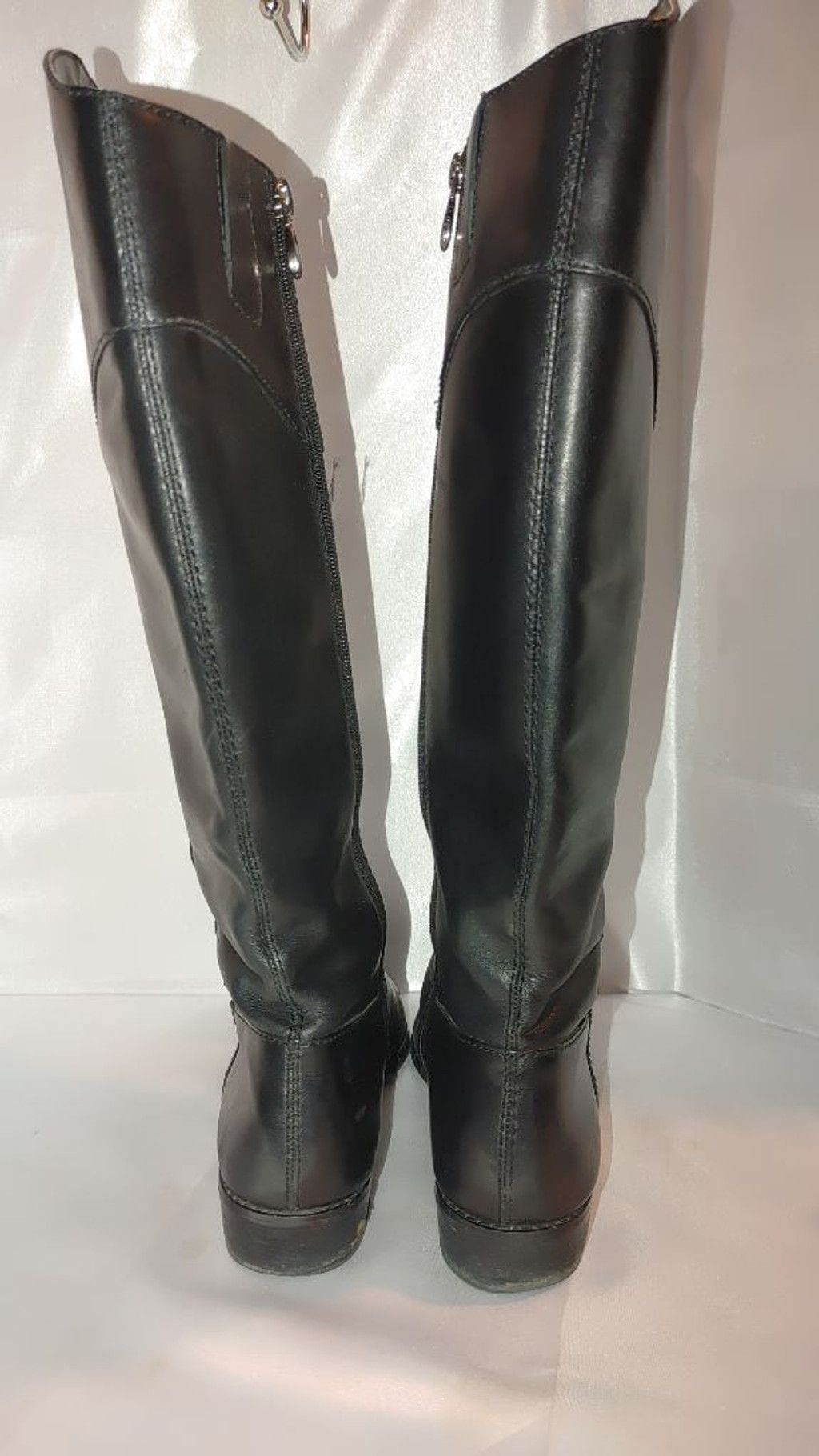 Elie Tahari Tahari Rupert Leather Riding Boots Size 10M Size US 10 / IT 40 - 8 Thumbnail