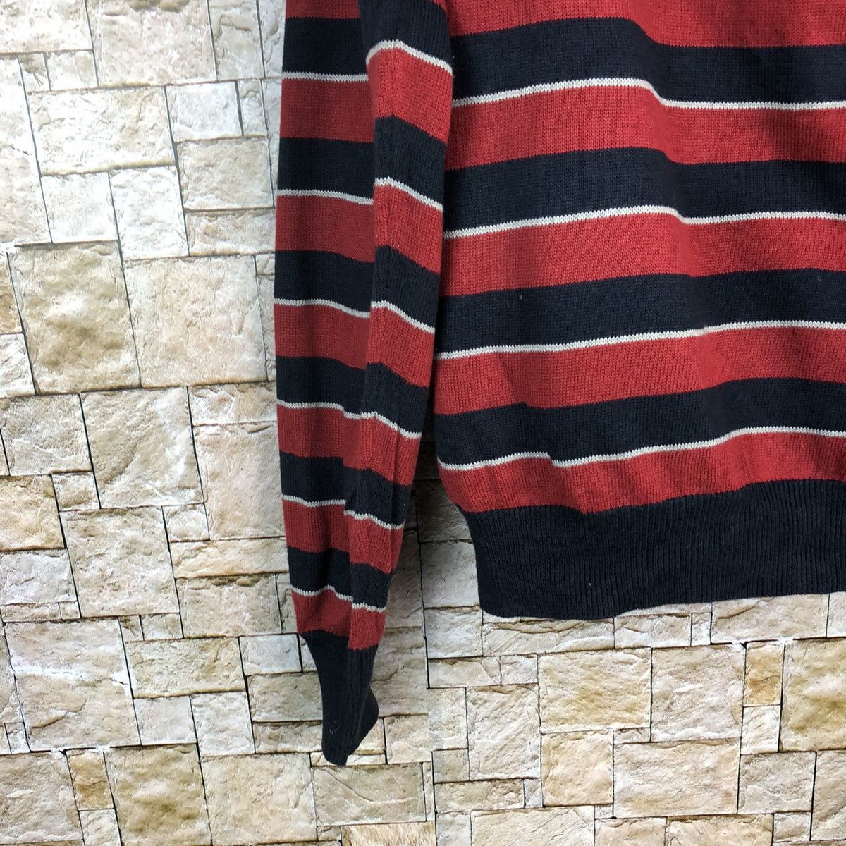 PPFM PPFM Red Stripe like kurt cobain #A385 Size US M / EU 48-50 / 2 - 7 Thumbnail