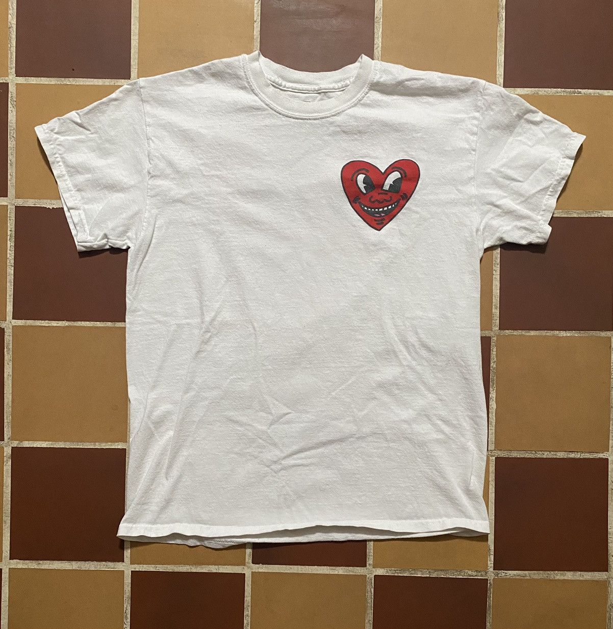 Keith Haring Keith Haring Heart T-Shirt Medium Size US M / EU 48-50 / 2 - 1 Thumbnail