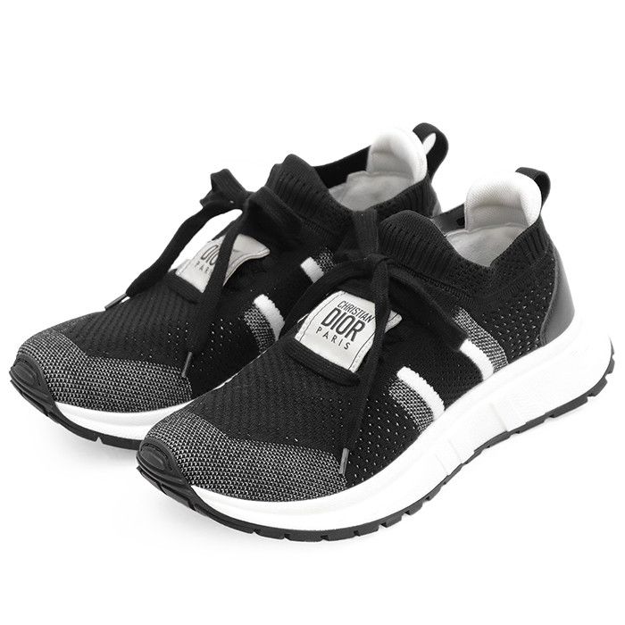 Dior Dior Christian Dior Run n Dior Technical Knit Mesh Sneakers Plastic / Synthetic Shoes DUTY FREE for USA Size ONE SIZE - 1 Thumbnail