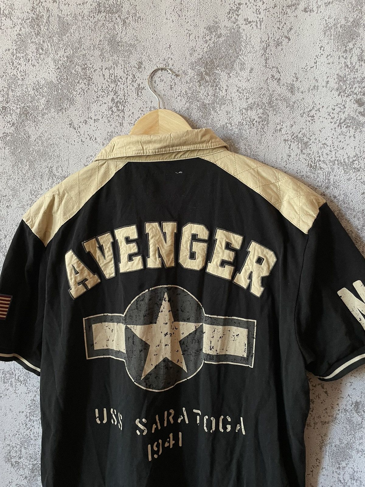 Other Vintage Warson Avenger Motors Polo Shirt Size US XL / EU 56 / 4 - 7 Thumbnail