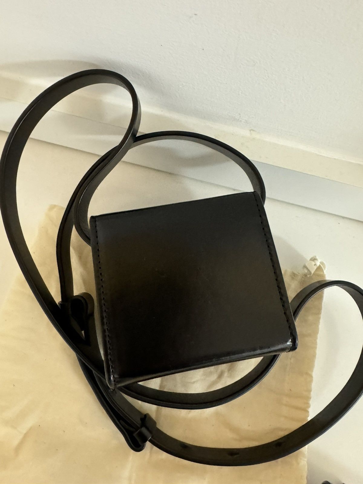 Lemaire Leather Camera Mini Bag Size ONE SIZE - 3 Thumbnail