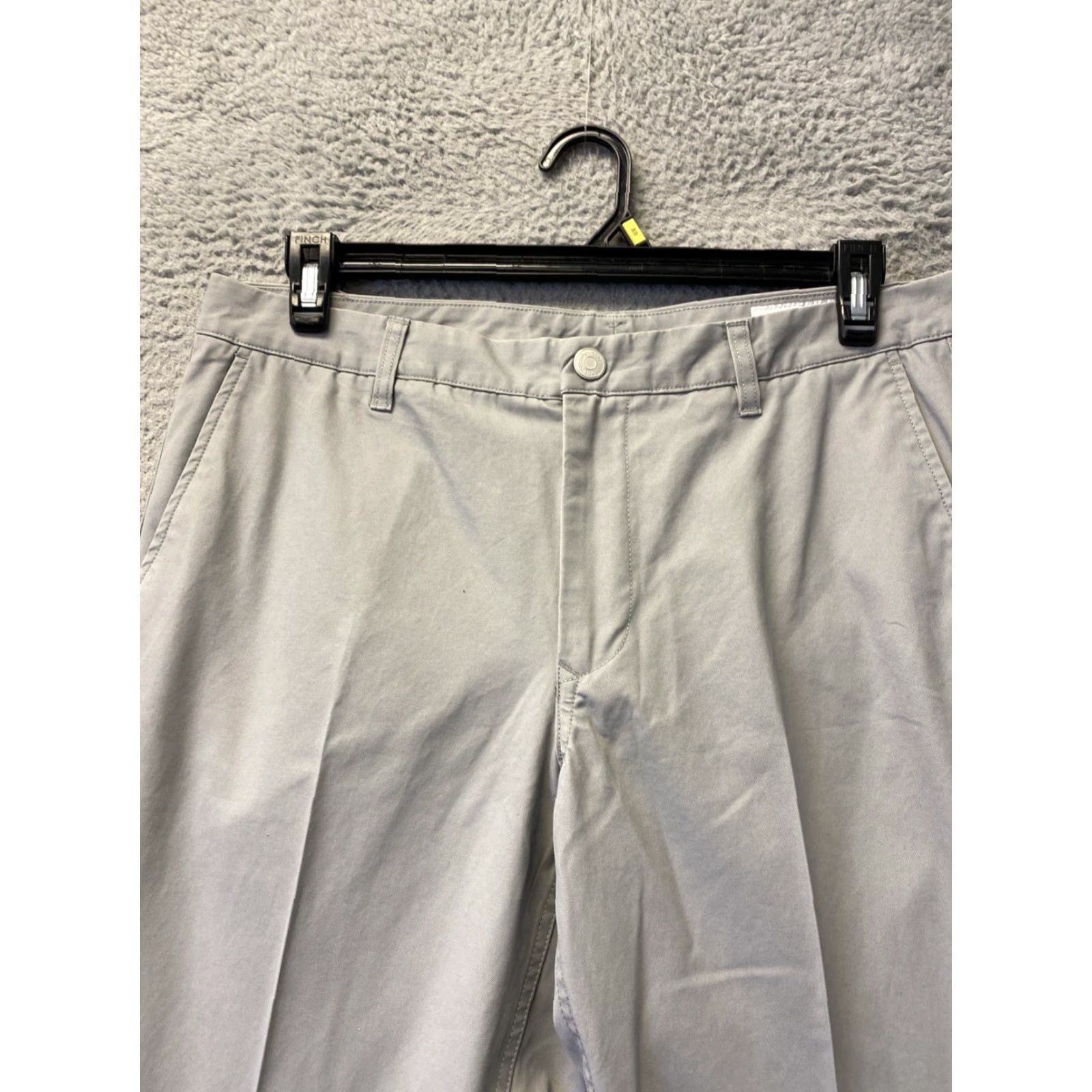 Bonobos Bonobos Mens Chino Pants Slim 35x34 Gray Cotton /0622 Chino Pants Mens Regular Slim Gray Cotton Men’s 35 34 Size US 35 - 2 Thumbnail
