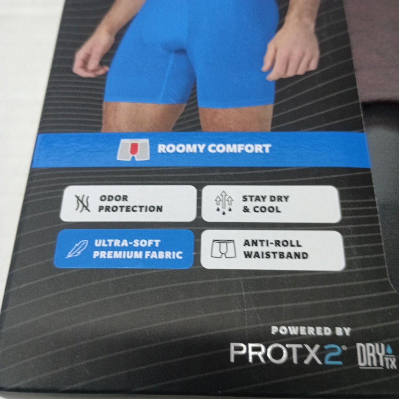 Other Threads Men's 6" Ultra-Soft Boxer Briefs 3-Pack Sz 2XL 42-44 Size 42 - 3 Thumbnail
